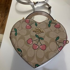 COACH Cherry Heart Crossbody Bag - BRAND NEW